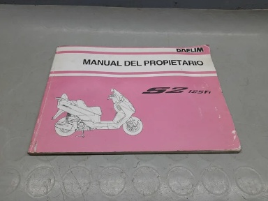 MANUAL INSTRUCCIONES DAELIM S2 125 Fi (2007-2012)